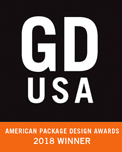 Benitez Design Wins GDUSA 2018 American Package Design Award